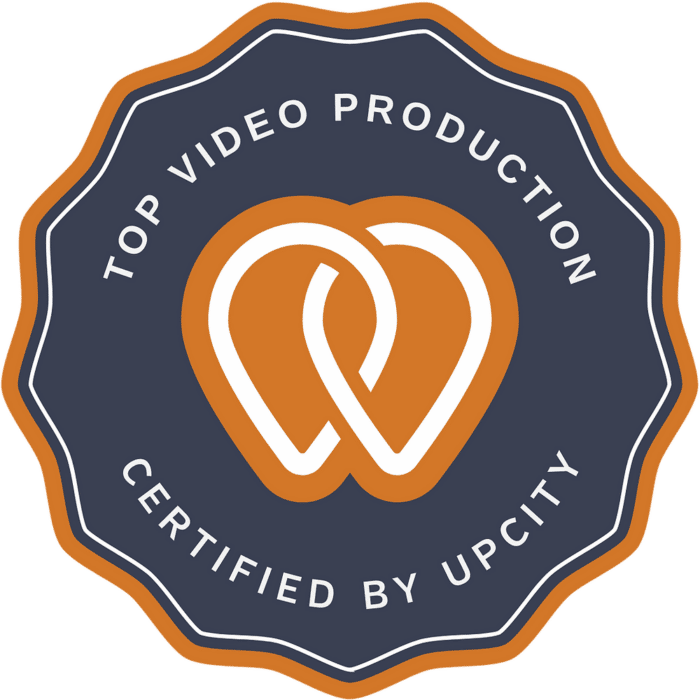 Top Video Production Company Certified by UpCity Badge