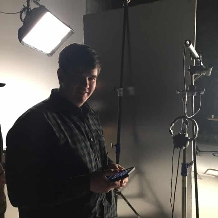 Video Lighting Director on the Set