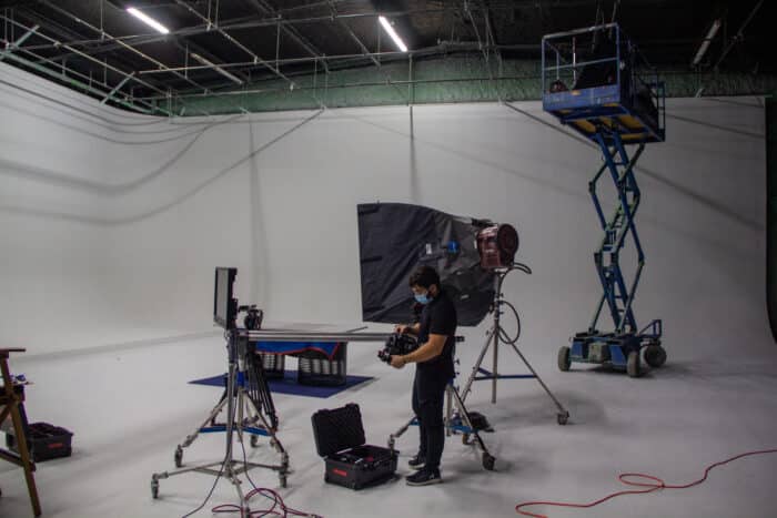 Video Production Set in Atlanta Georgia with The DVI Group