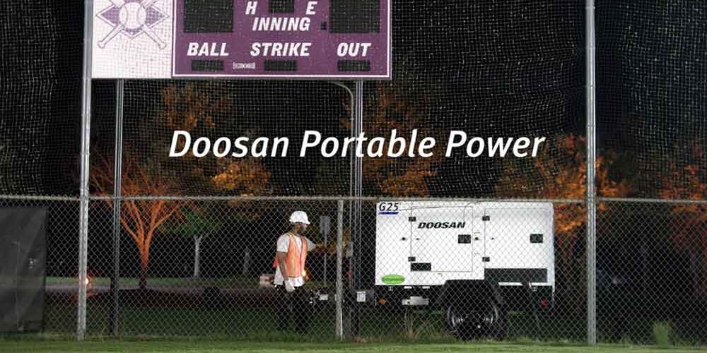 Doosan Portable Power Major League Baseball TV Spot
